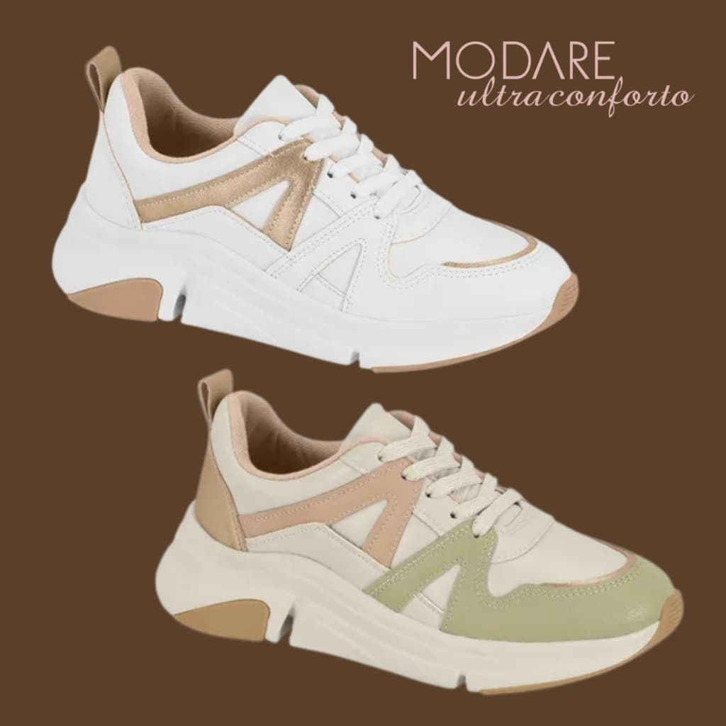 Tenis Feminino Modare Ultraconforto Chunky Macio Leve 7401.102