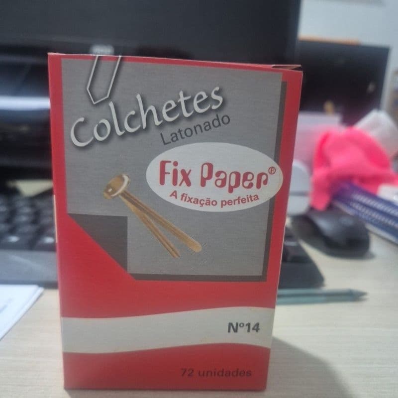 Colchete Latonado N 14 - 72 unid