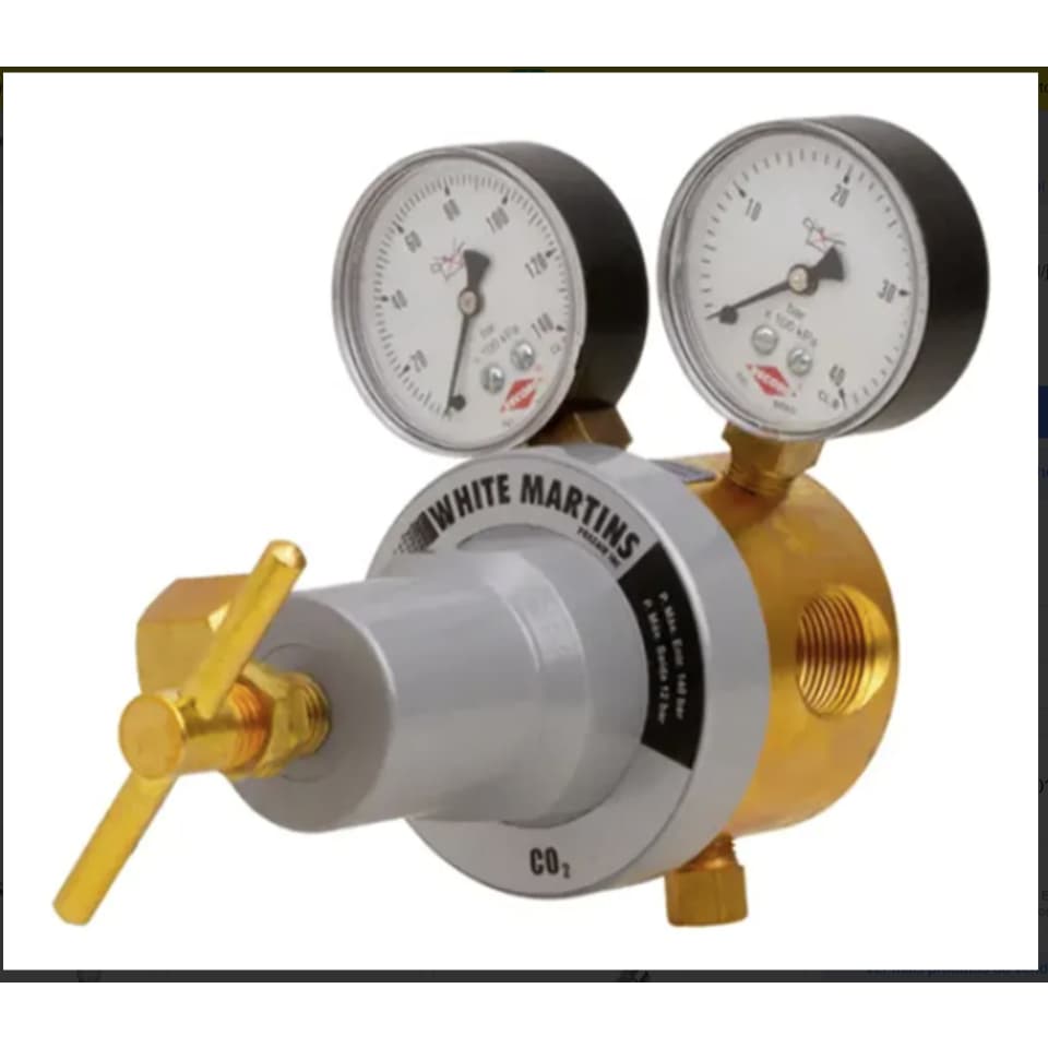 Regulador Pressão Co2 Lca321 Dioxido Carbono White Martins