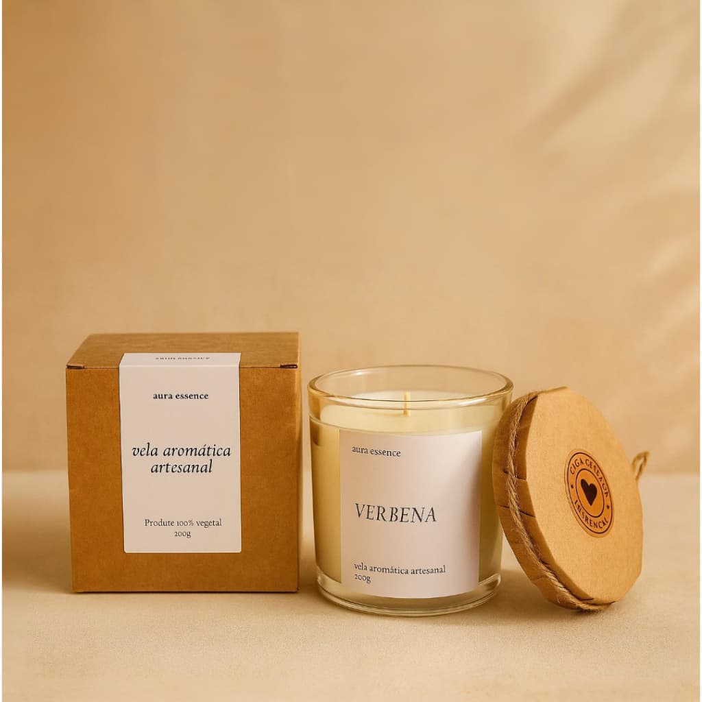 Vela aromática 200g premium