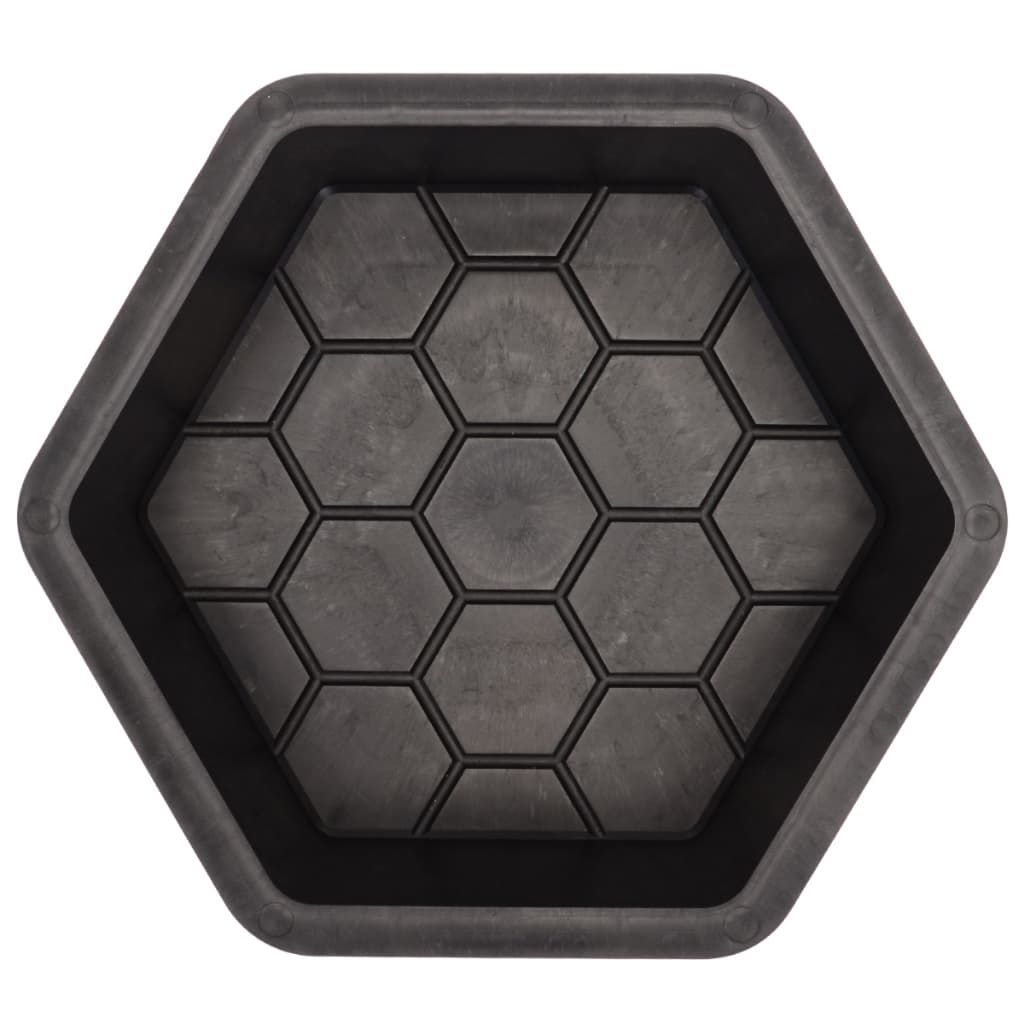 5 Formas Piso Bloquete Sextavada Estriada 25x25x8