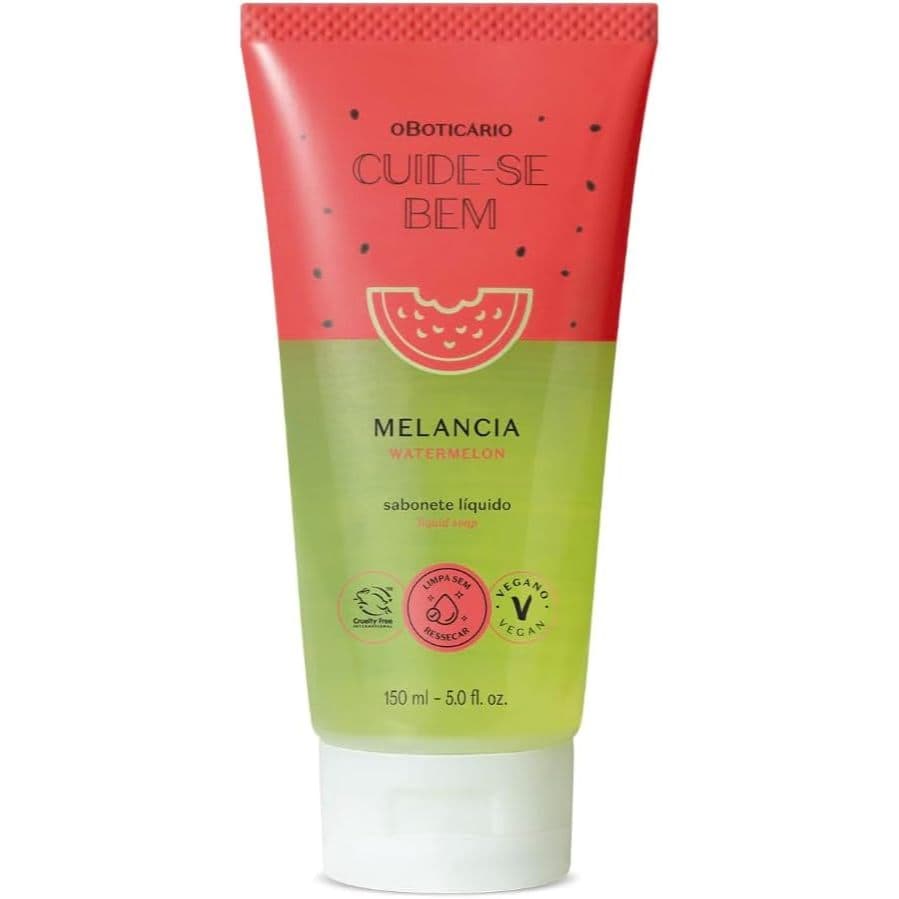 Sabonete Líquido Corporal Cuide-se Bem Melancia 150ml o Boticário VAL - 07/2027