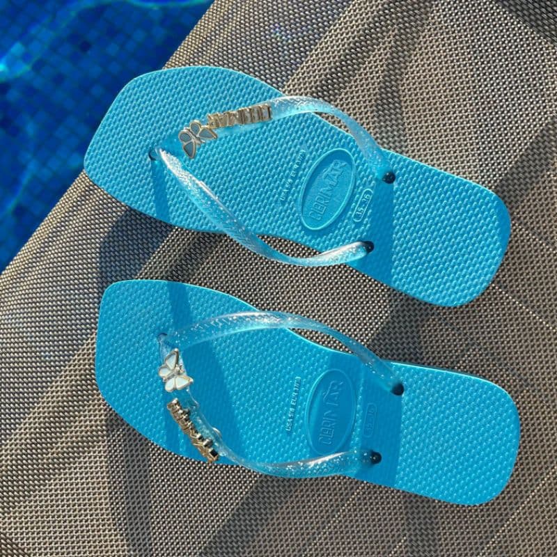 Chinelo Feminino Borboleta – Estiloso, Super Leve e Confortável para Verão e Rotina