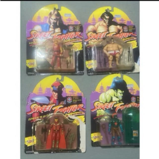 bonecos Gi Joe  Street Fighter Estrela Hasbro