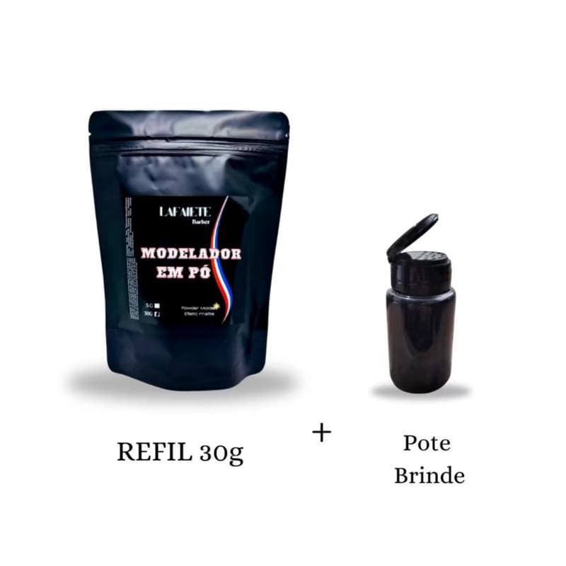Refil Modelador de cabelo em Pó 30g