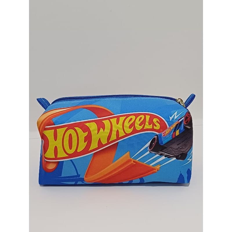 Necesser Multiuso Estojo Personagens Carros HOTWHEELS