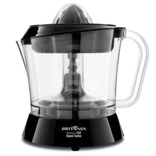 Espremedor de Frutas Britânia Bellagio Suco Frutas Bebidas Cozinha 350 Turbo Preto