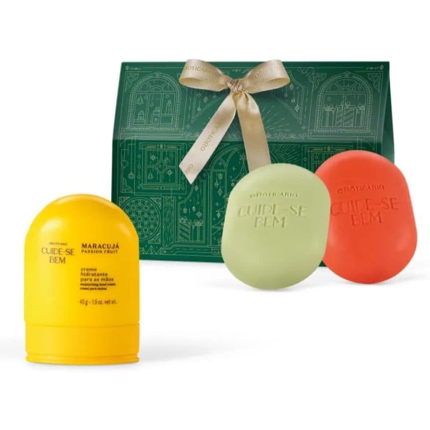 Kit Presente Natal Cuide-se Bem Feira (3 itens) o Boticário VAL - 05/2027