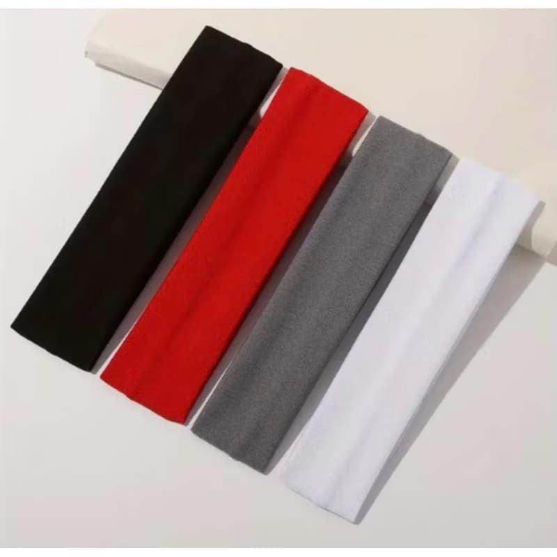 kit 5 faixa de cabelo Headband feminino esportivo uso dia a dia unisex