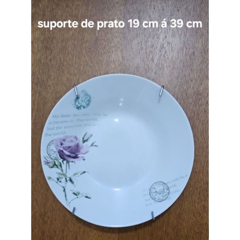 30 suporte de prato para parede