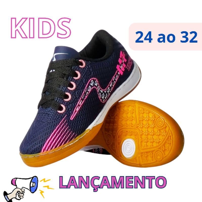 Chuteira M7 Infantil FutsalEscolinha | Pronta Entrega | 24 ao 32