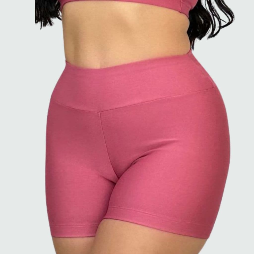 Short Curto Fitness Feminino Suplex Roupas De Academia