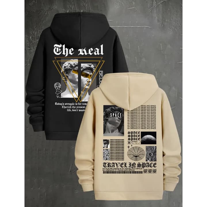 Kit 2 Moletons Casaco Blusa de Frio Moda Ousada Streetwear Super Promoção!