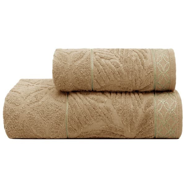 Jogo/Kit 2 Toalhas (1 Banho + 1 Rosto) Fio Penteado Macia Alta Absorção Super Luxo Premium Nativa
