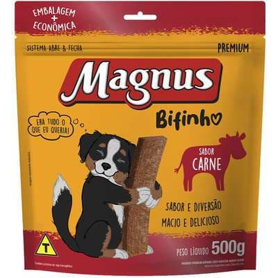 Bifinho Magnus Carne Macio Natural Carne 500 gr