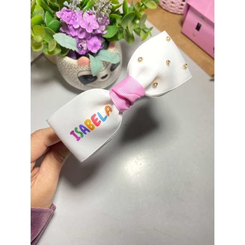 tiara com nome, tiara personalizada com nome, tiara infantil personalizada, acessório infantil