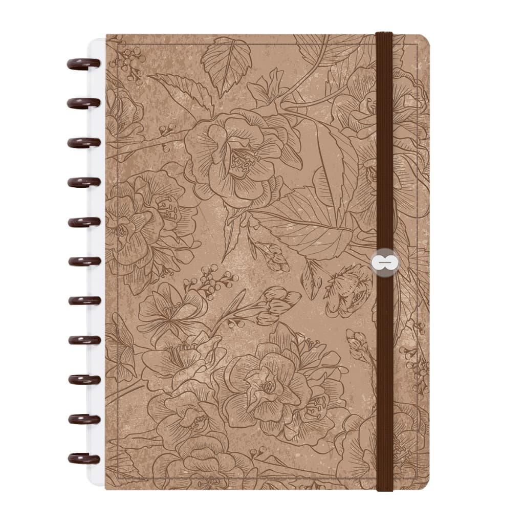 Caderno De Disco Iscool Inteligente Soft Breath Line Sand