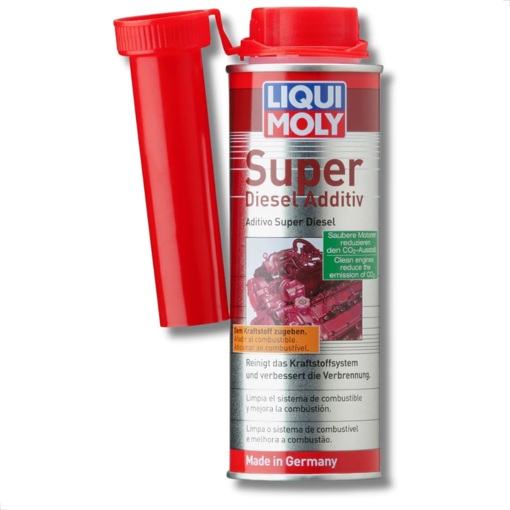 Aditivo Diesel Premium LIQUI MOLY Limpeza Total Proteção Antidesgaste S10/S500 Aditivo Super Diesel