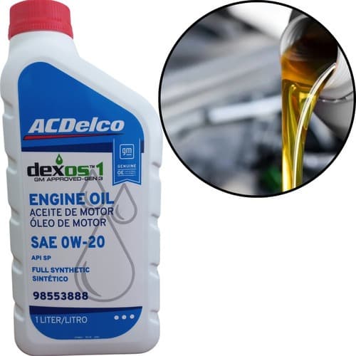 Óleo Sintético Motor Sae 0w20 Api Sp Dexos1 Gen3 98553888 Acdelco