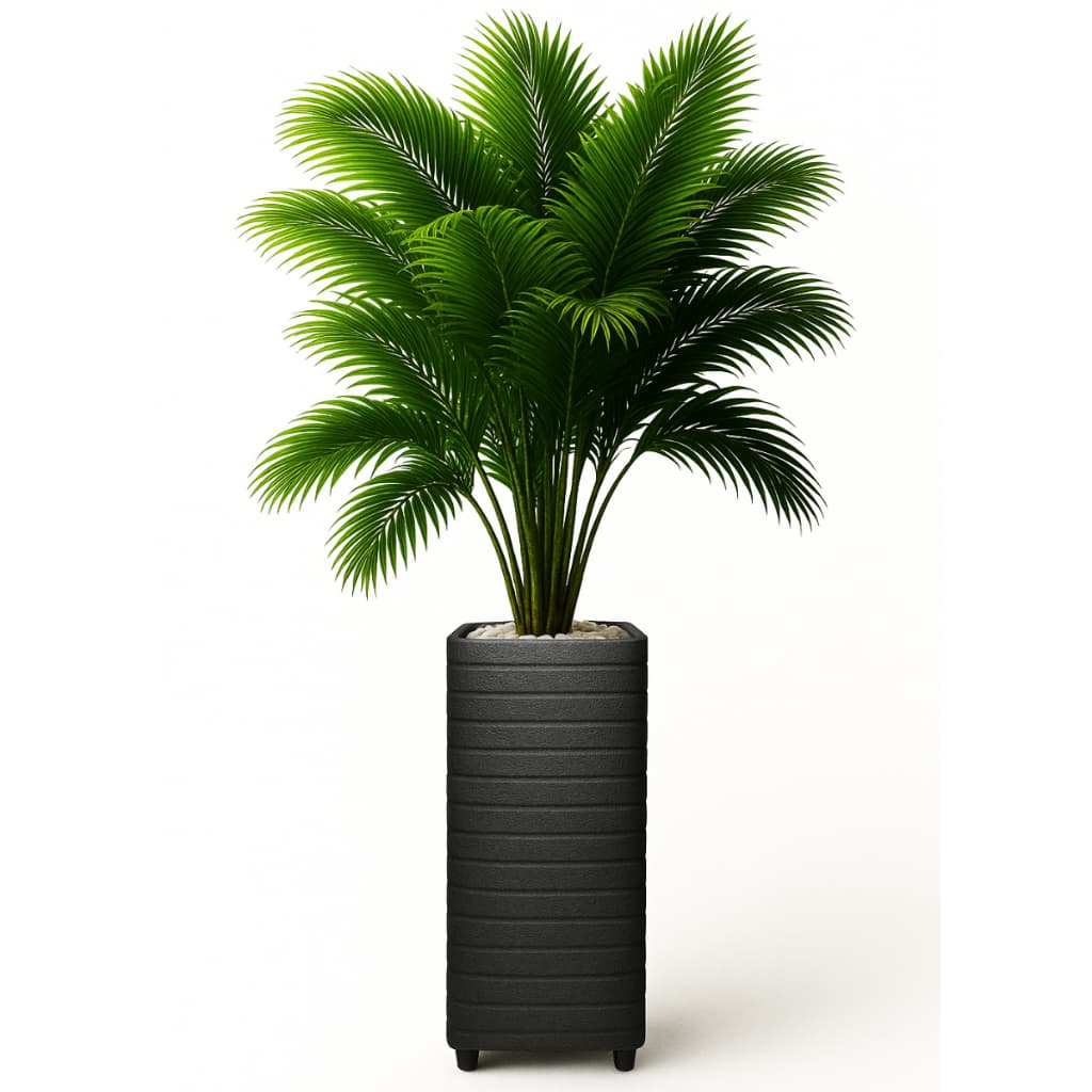 Planta Artificial Decoração Sala Escritório Com Vaso Decoração Grande