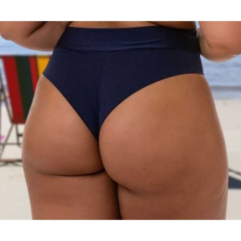 CALCINHA DE BIQUÍNI FIO DUPLO HOTPANT,CÓS ALTO, FIO DENTAL, MODELADORA ,FEMININO VERÃO
