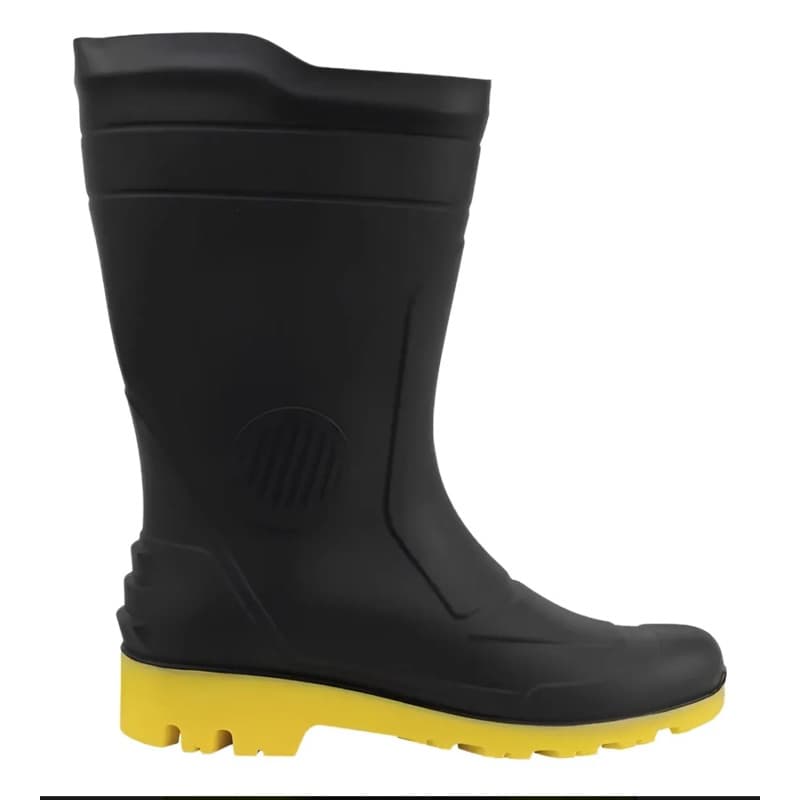 Bota Borracha Galocha Cano Médio Grendene Pega Forte Impermeável Com Forro Chuva Limpeza Moto Faxina.