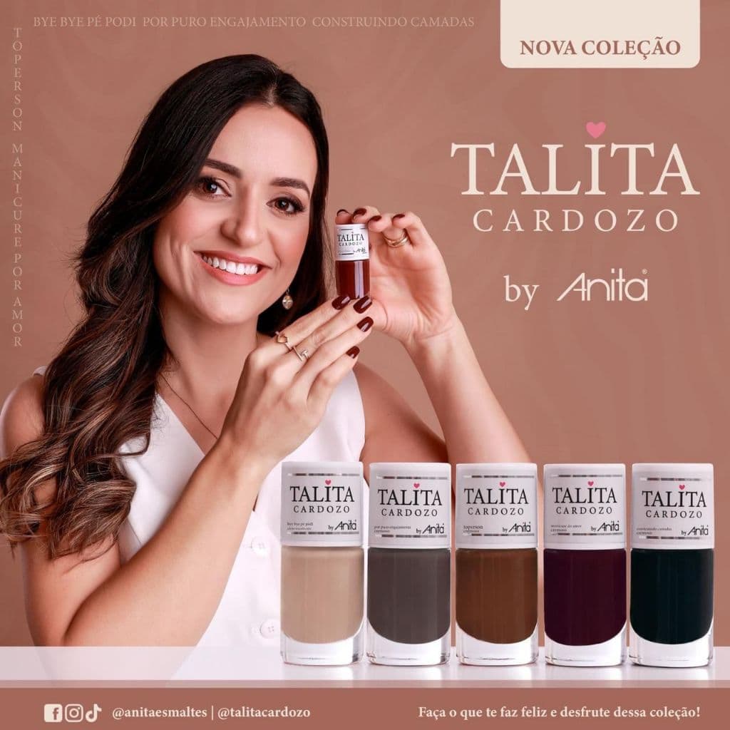 Coleção Talita Cardozo By Anita - Kit com 5