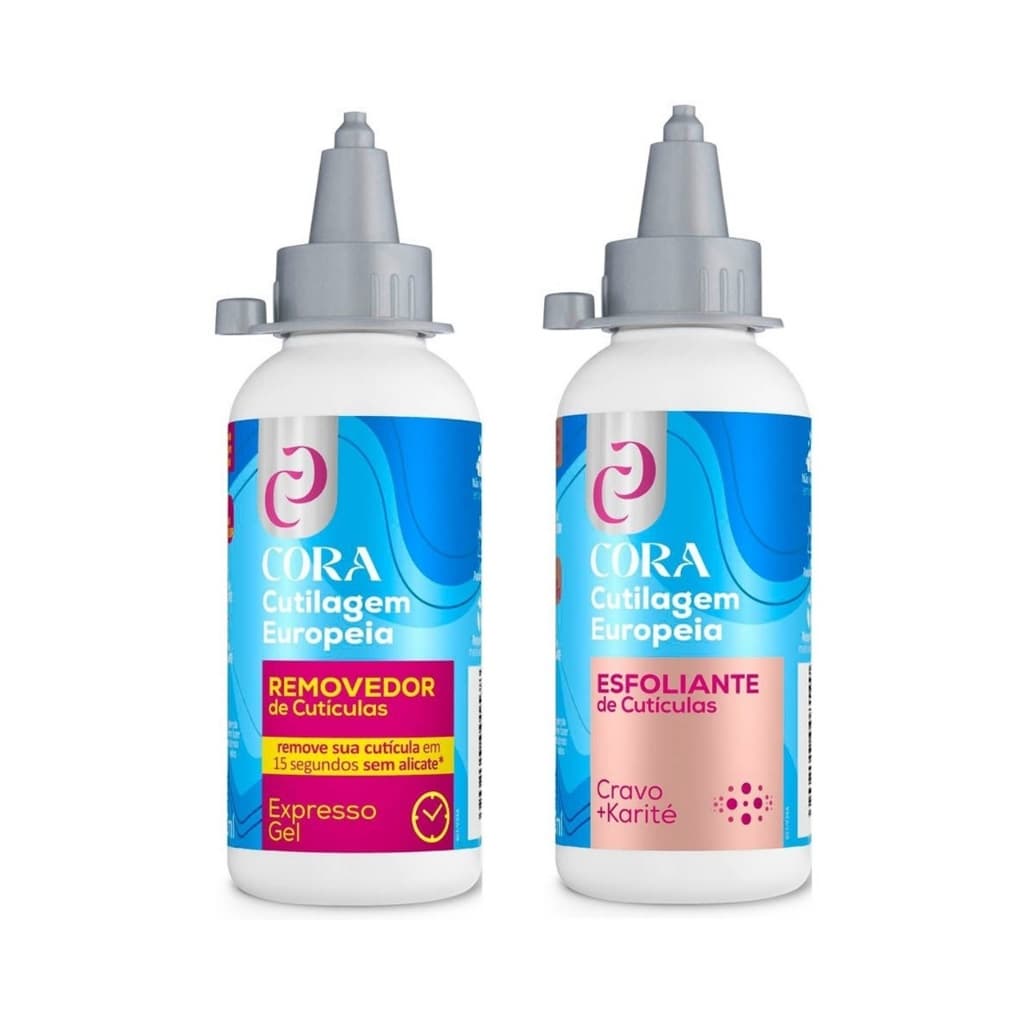 Kinq Removedor de Cutículas Expresso Gel e Esfoliante Karité + Cravo - Cora