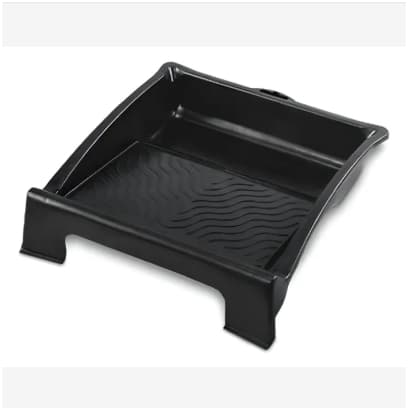 Bandeja Para Pintura Pequena 21x20cm Preta 25308 Arqplast