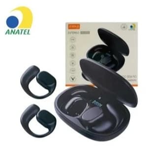 Fone de ouvido Bluetooth Esportivo FN-BT8 Com Display LED, Ganchos de Ouvido, Som Estéreo  Microfone