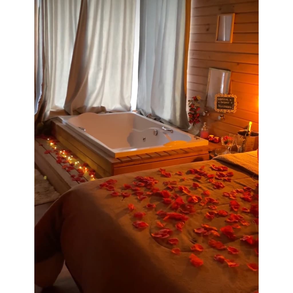 Kit 200, 400, 600, 800 ou 1.000 Pétalas ee Rosas Artificiais Vermelha Decoração.