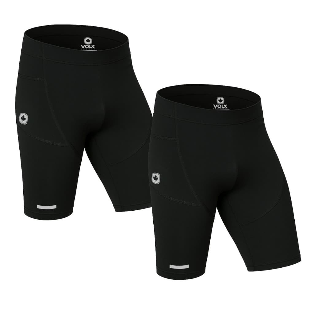Kit 2 Bermudas Compressão Térmica Corrida Academia Segunda Pele Anti-Assadura