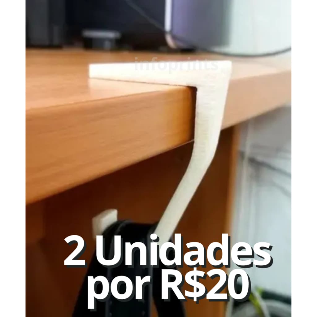 Gancho de Mesa para Pendurar Bolsa
