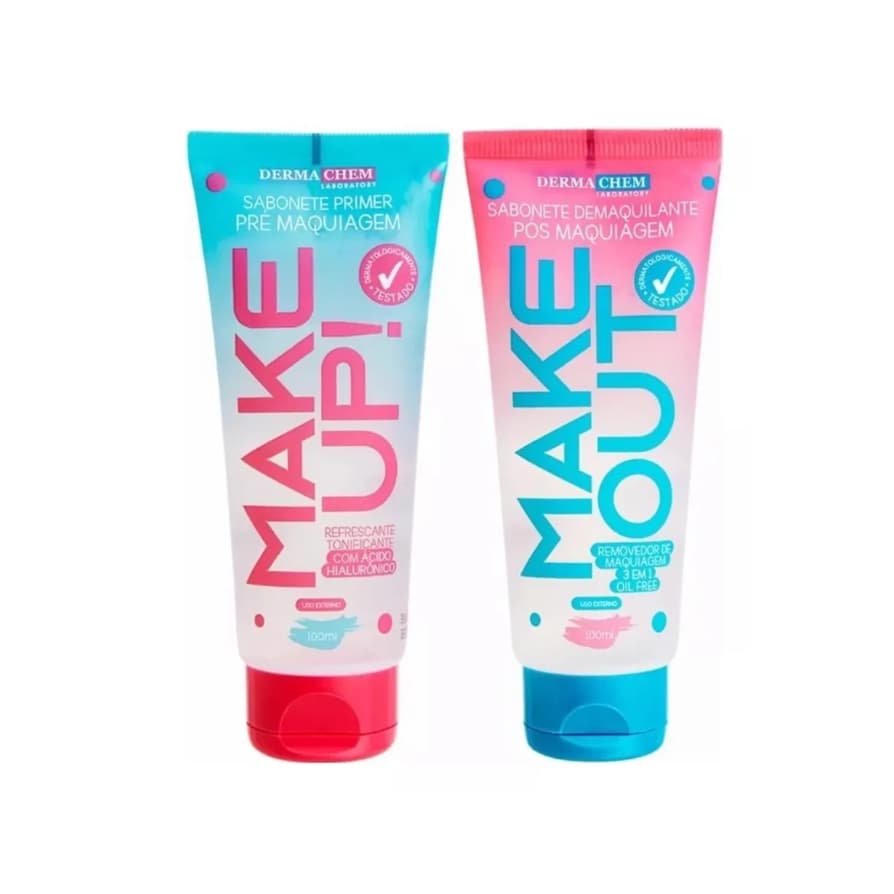 Kit Sabonetes Make Up Primer + Make Out Demaquilante