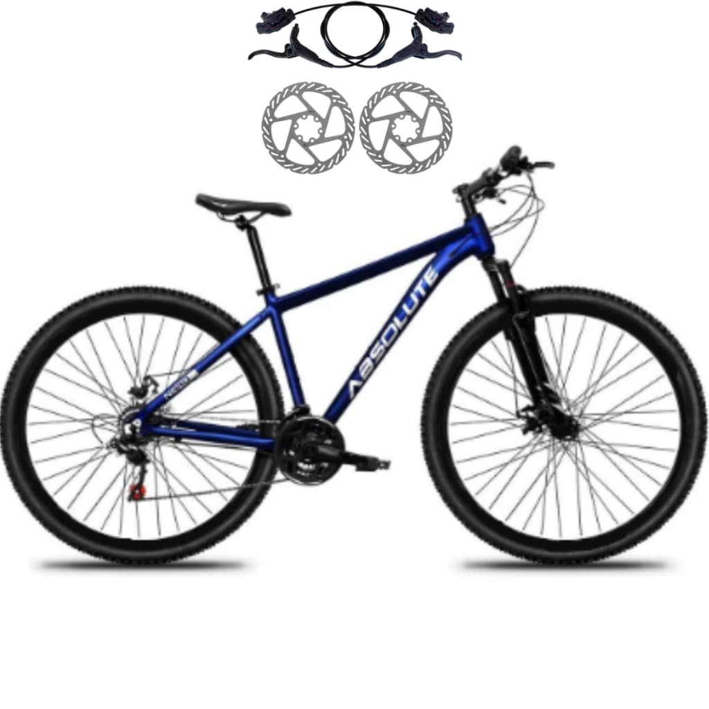 Bicicleta Absolute Nero 5 24 Marchas Mtb Aluminio Freio Hidráulico Aro 29 Masculino