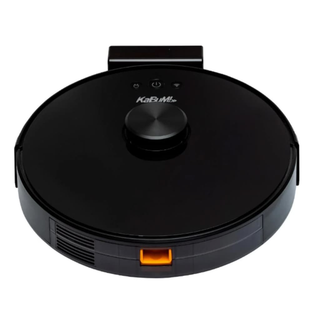 Robô Aspirador e Passa Pano KaBuM! Smart 700 - 5 Modos de Limpeza, Mapeamento a Laser, OPEN BOX, Pto