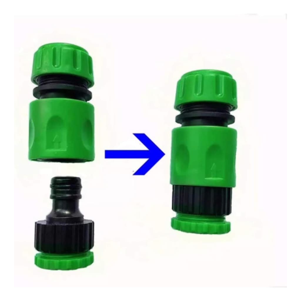 Kit Adaptador Engate Rápido Com Rosca 3/4 E Redução 1/2