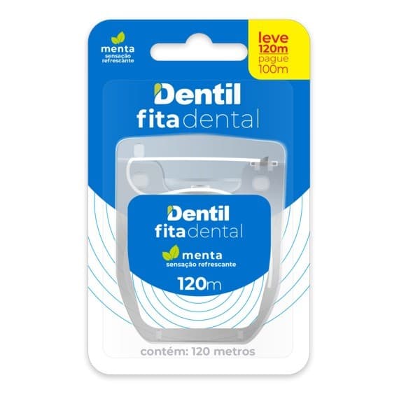 Fita Dental Dentil Leve 120m Pague 100m