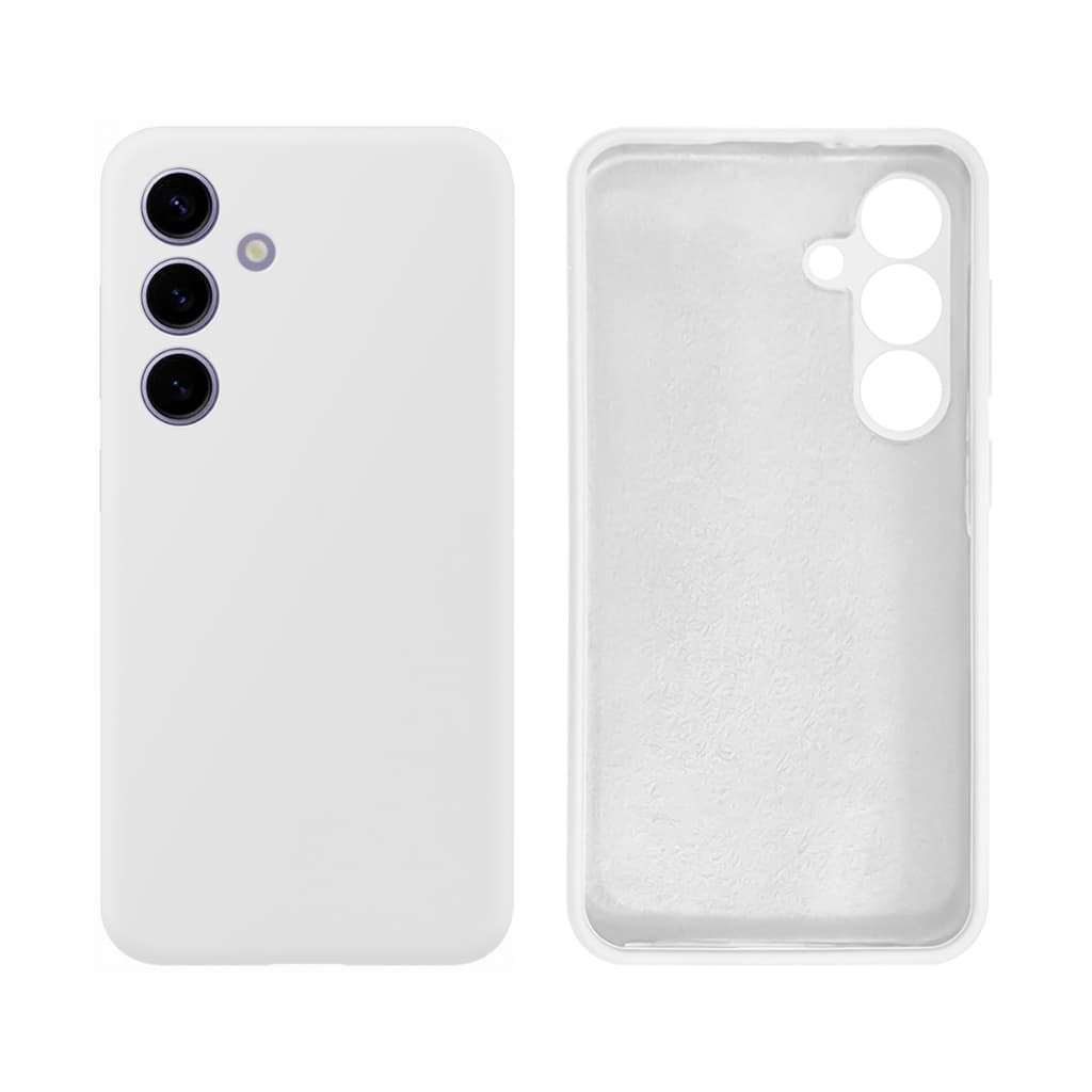 Capinha Para Galaxy S24 Em Silicone e Aveludada Proteção Câmera