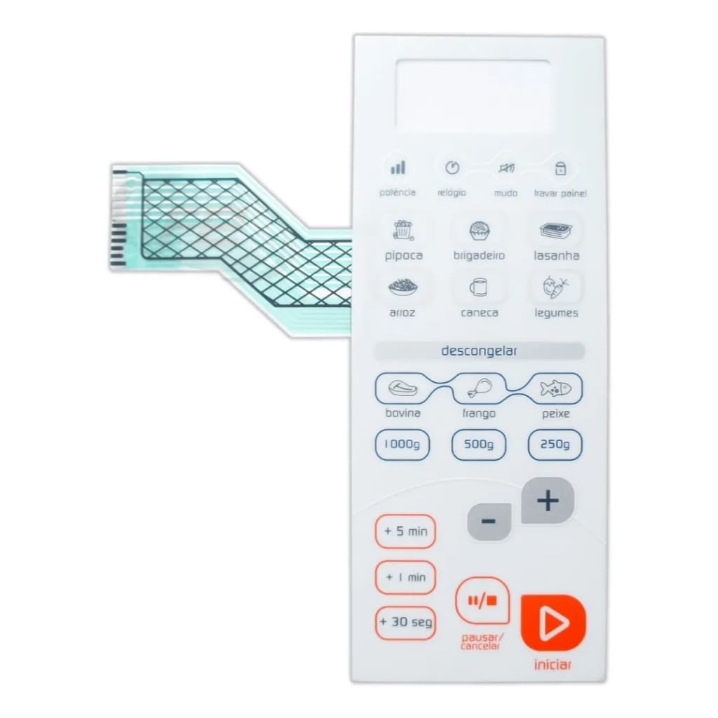 Membrana Tecla Micro Ondas Brastemp BMS26AB
