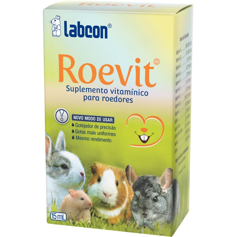 Alcon Labcon Roevit - Suplemento Vitamínico para Roedores