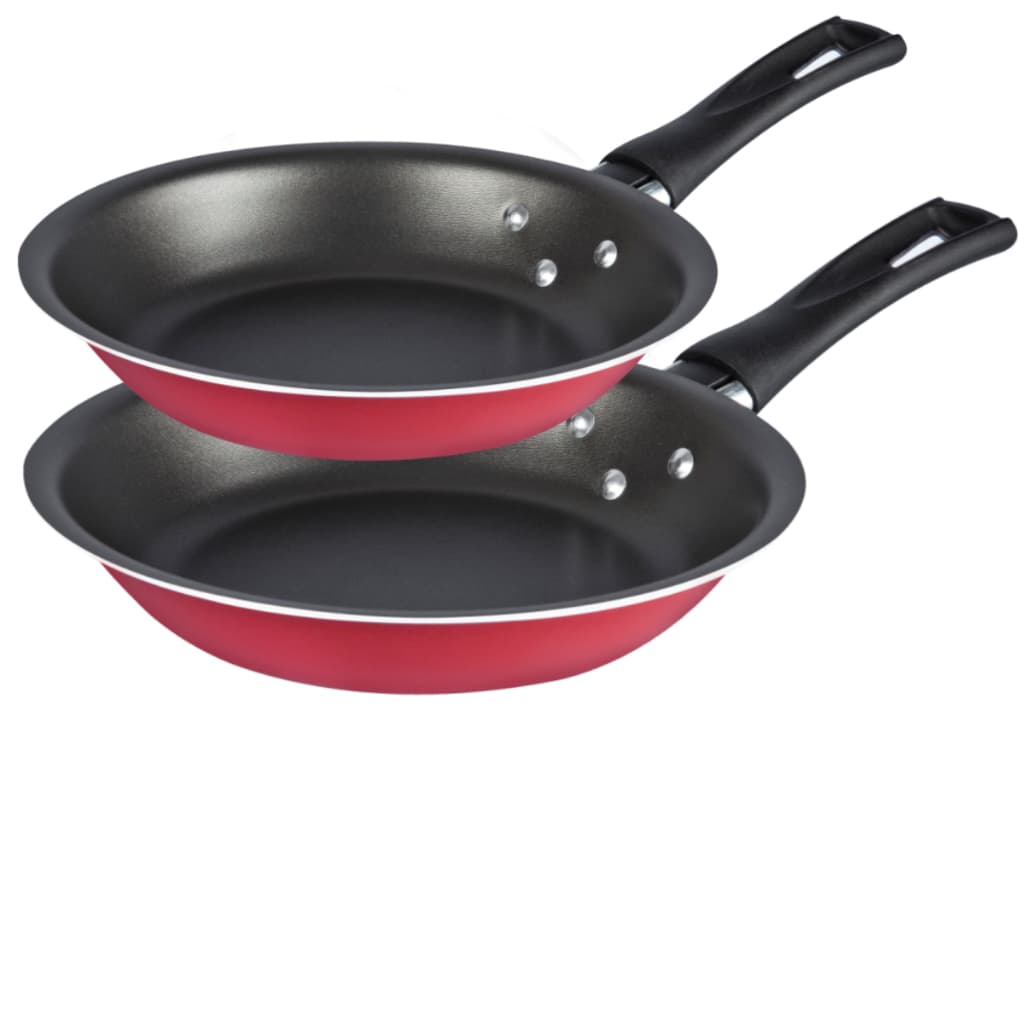 Kit 2 Frigideiras Antiaderentes Oliveira 16cm e 20cm – Inmetro A Máxima – Vermelho ou Grafite