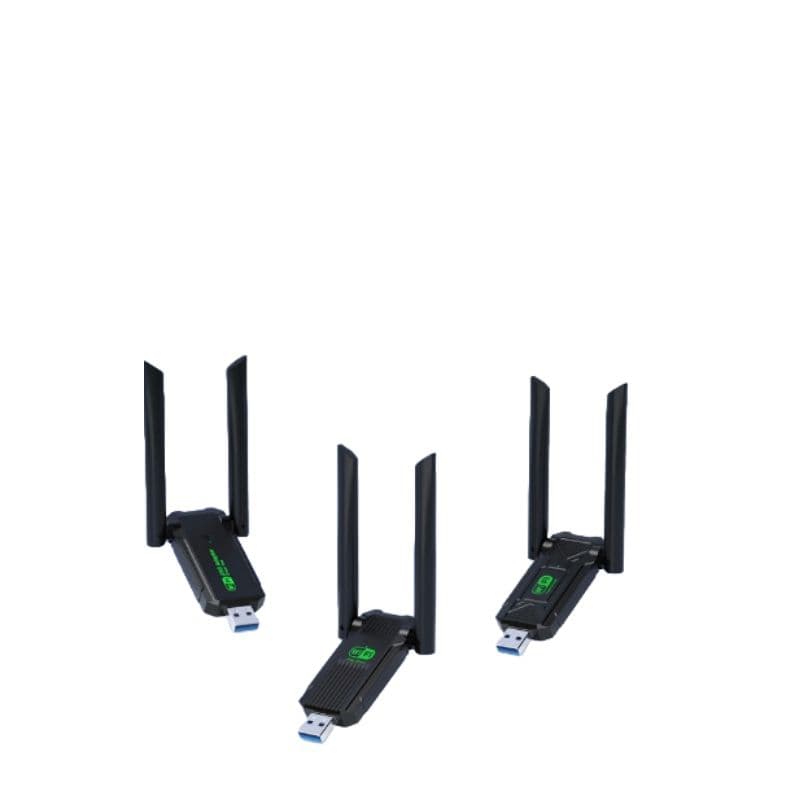 Adaptador USB 3.0 wi-fi 1200Mbps banda dupla 2.4g+5ghz dongle 802.11Ac 2 Antena