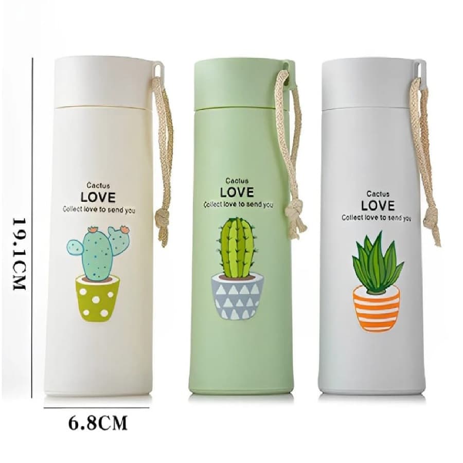 Garrafa de Vidro Premium 400ml – Sustentável, Durável e com Tampa Exclusiva Design,Sofisticada