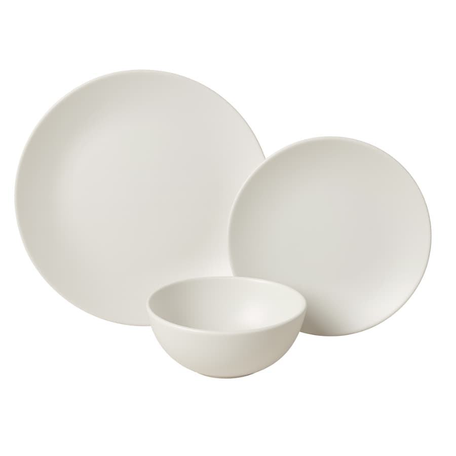 Aparelho De Jantar 12 Peças Keramika Cerâmica Fosco Luxo premium