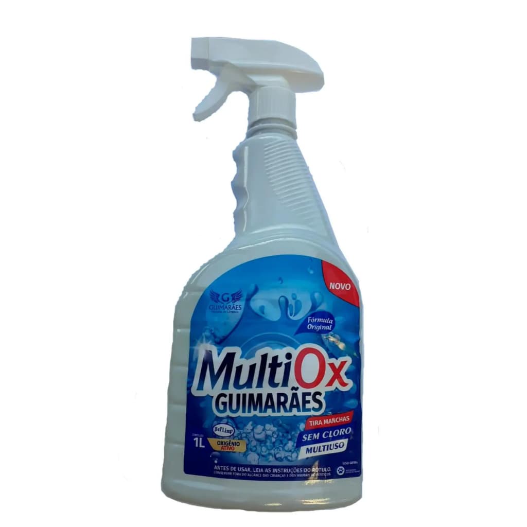 Multi Ox Guimarães  Multiuso Com Oxigênio Ativo Sem cloro, Removedor de Manchas 1L