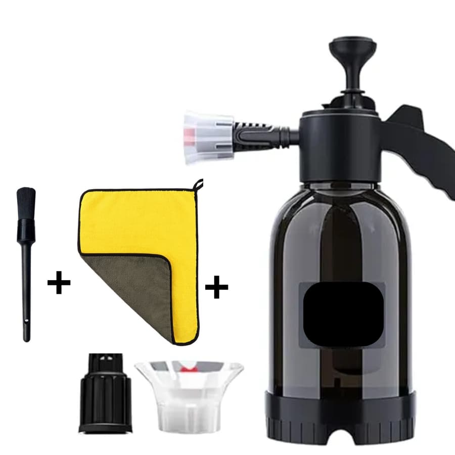 Pulverizador Automotivo Snow Foam 2 Litros + Brindes Espuma Pulverizador