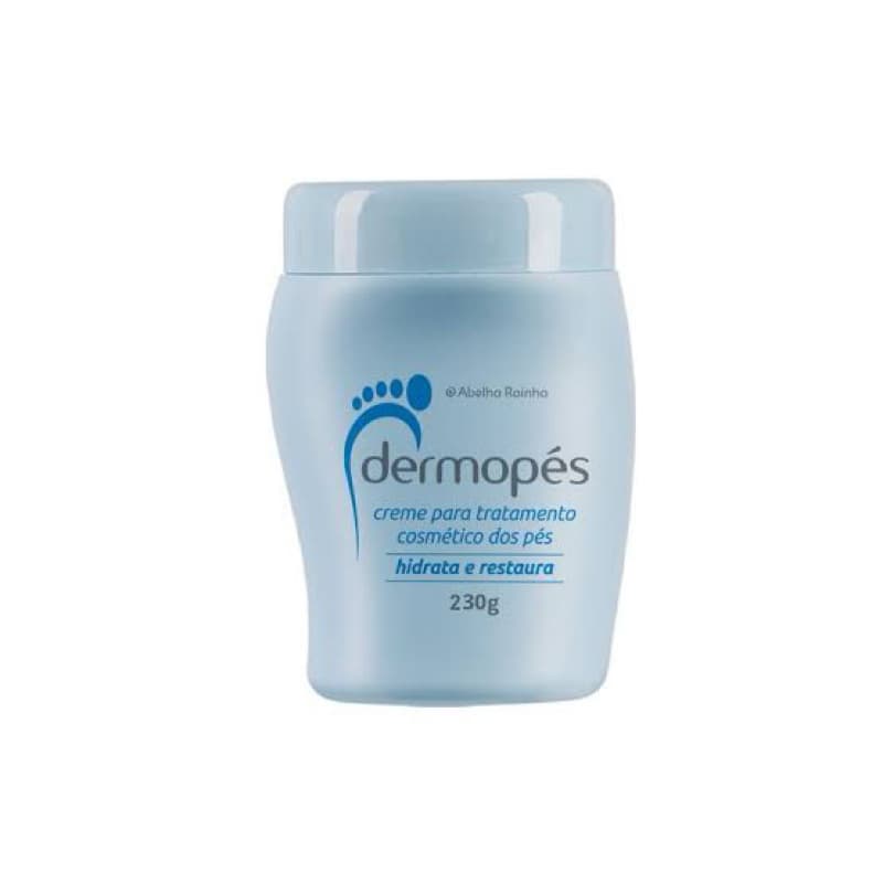 Creme para Pés Abelha Rainha Dermopés Hidrata e Restaura Pés Ressecados e Rachados.