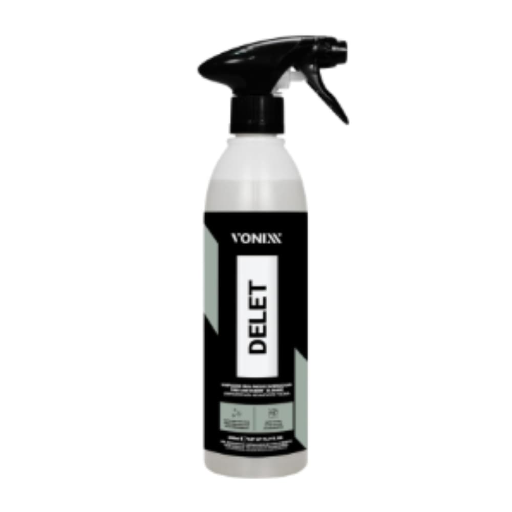 Delet 500ml limpa pneu borracha e farol sem esfregar vonixx