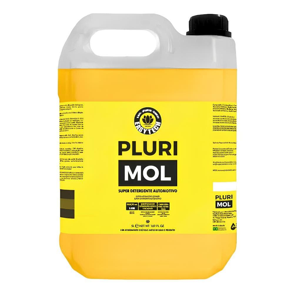 Pluri Mol Easytech 5L – Shampoo Automotivo Multiuso 4 em 1 Super Concentrado Remove Barro